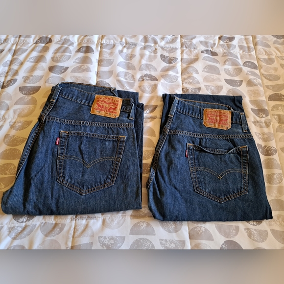 2pr Authentic Levis 569 32/32 - Picture 2 of 9